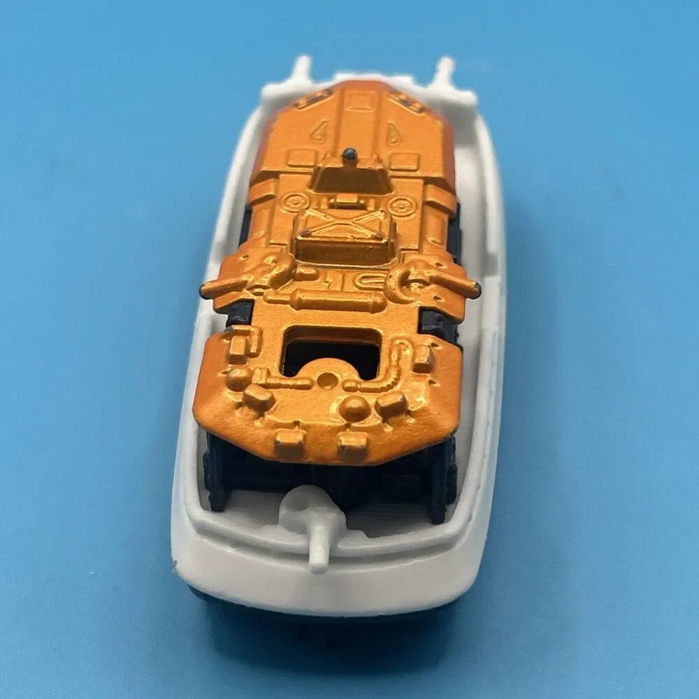 2016 MATCHBOX BAY BRIGADE POLICE WHITE DIECAST 2 7/8